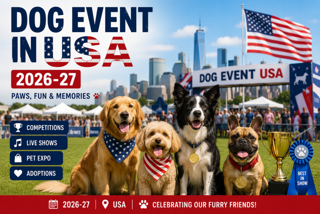 Dog Event In USA 2026-27, State by State